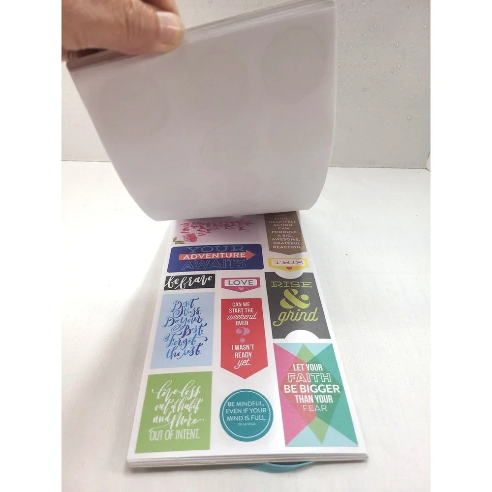 Happy Planner QUOTES 424 Pieces BRAND NEW 30 Pages of Stickers 3 Missing